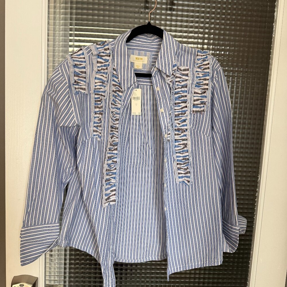 Maeve Sz S Button Up Shirt